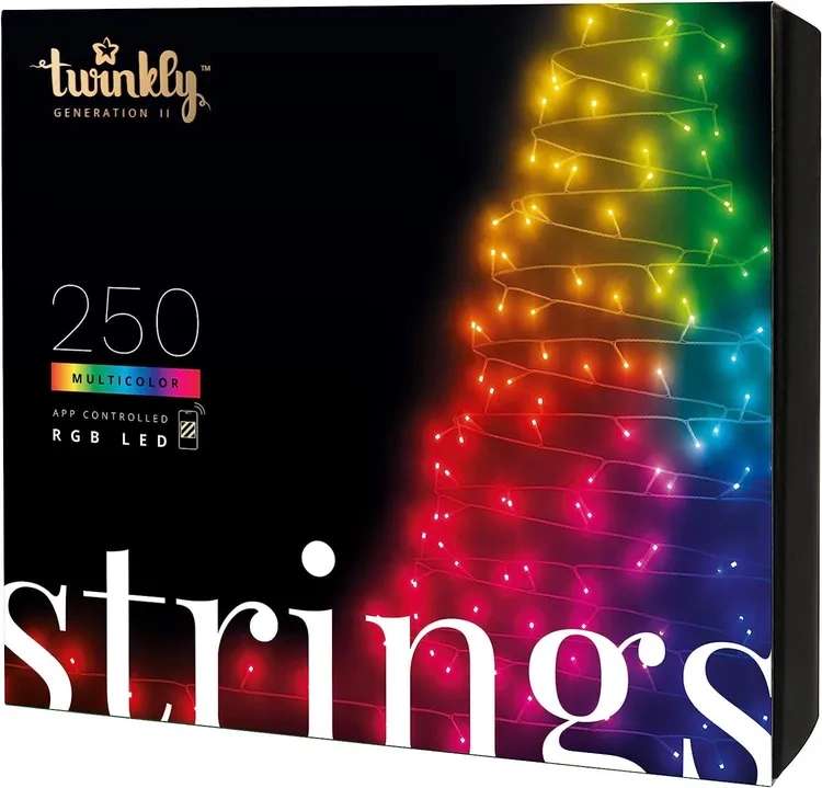 Guirlande extérieure connectée 20m RGB 250 Led Twinkly String - Rivesaltes  (66) –