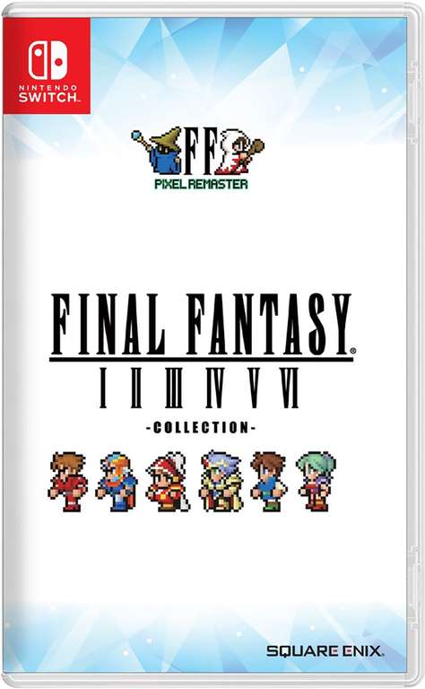 Final Fantasy I-VI Pixel Remaster Collection sur Nintendo Switch