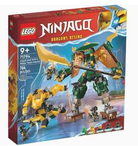 Jeu de construction Lego Ninjago - L'équipe de robots des ninjas Lloyd et Arin (71794)