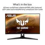 Ecran PC 27" WQHD Asus Tuf Gaming VG27AQ1A - Dalle IPS - 16:9-170Hz - 1ms - 2560x1440 - Display Port & 2X HDMI- G-Sync HDR 10