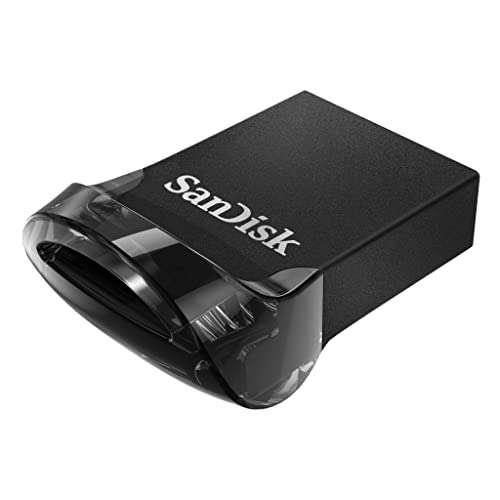 Clé USB 3.2 SanDisk Ultra Fit 256 Go - Plug and Stay, lecture 400 Mo/s, logiciel RescuePRO Deluxe