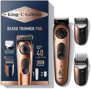 Tondeuse à barbe King C Gilette (Via 34€96 sur la carte fidélité & 16€98 ODR Envie de Plus)