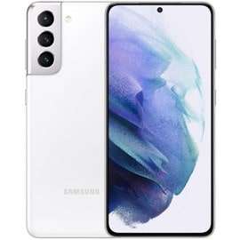 Smartphone 6.2" Samsung Galaxy S21 5G (Version US) - 8 Go Ram, 128 Go, Blanc fantôme (+ 30.85€ offerts en Rakuten Points)