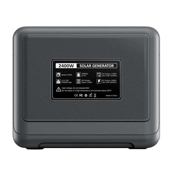 [CDAV] Centrale Électrique Portable FOSSiBOT F2400 - 2048 Wh (vendeur tiers)