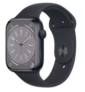 Montre connectée Apple Watch Series 8 GPS - 45mm, Alu/Minuit