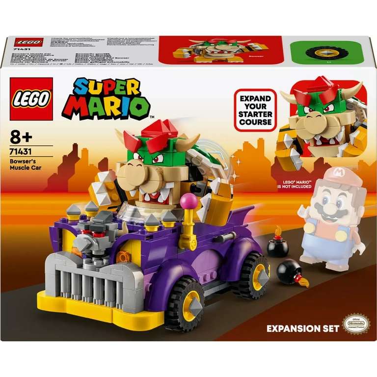 Lego Super Mario (71431) - Bolide de Bowser (7,49€ via carte de fidélité Auchan)