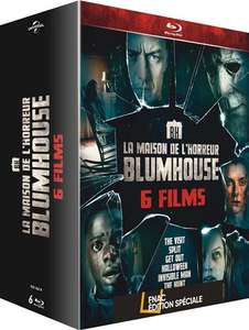 Coffret Blu-Ray Meilleur de Blumhouse Edition Spéciale : The Visit, Split, Get Out, The Hunt, Halloween et Invisible Man