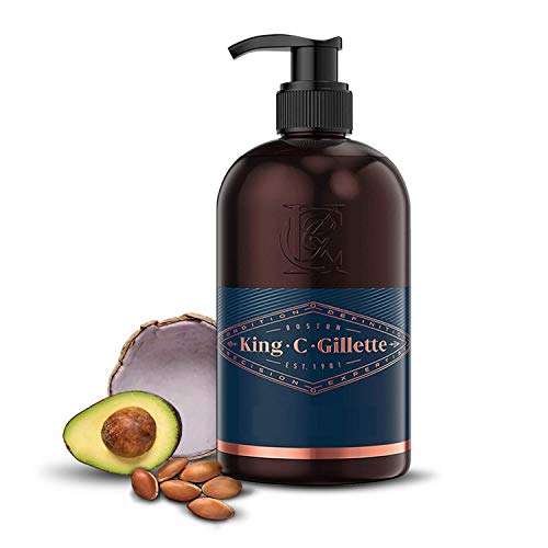 Nettoyant pour barbe et visage King C. Gillette - 350 ml