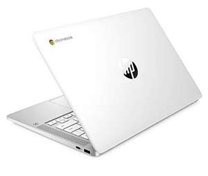 Pc Portable 14" HP Chromebook 14a-na0005sf - HD, Intel Celeron N4120, 8Go de RAM, eMMC 128 Go, AZERTY, Chrome OS (Via ODR 50€)