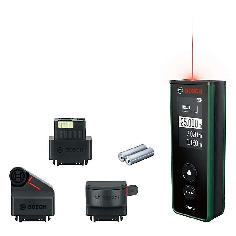 Télémètre laser Bosch Zamo Set - 25m (via ODR 20€)