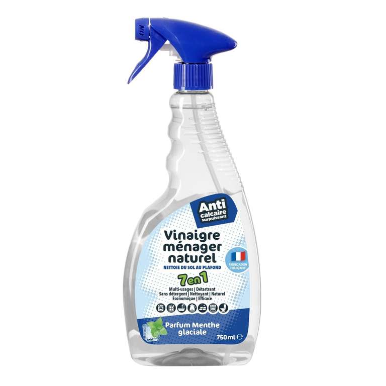 Spray Vinaigre ménager naturel parfum Menthe glaciale (Via 1,96€ sur Carte Fidélité)