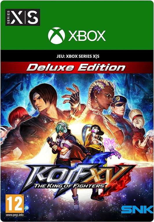 The King Of Fighters XV: Deluxe Edition sur Xbox Series X|S (Dématérialisé - Store Turquie)