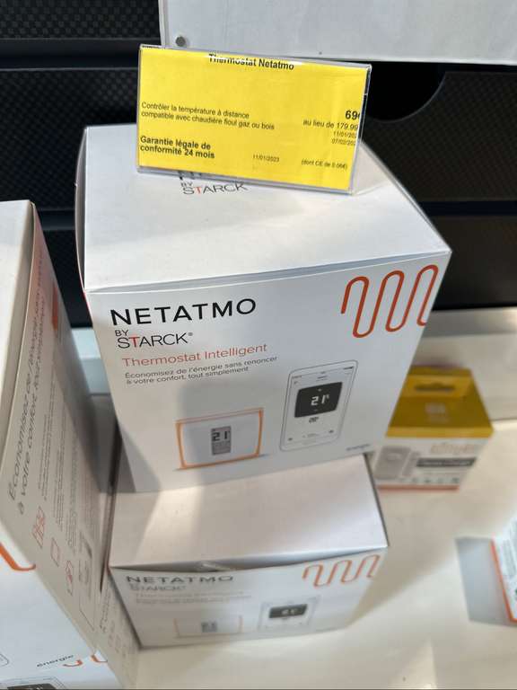 Thermostat connecté Netatmo (République - Lyon 69)