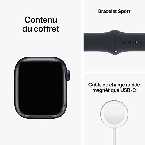 Montre connectée Apple Watch Series 8 - GPS, 41mm