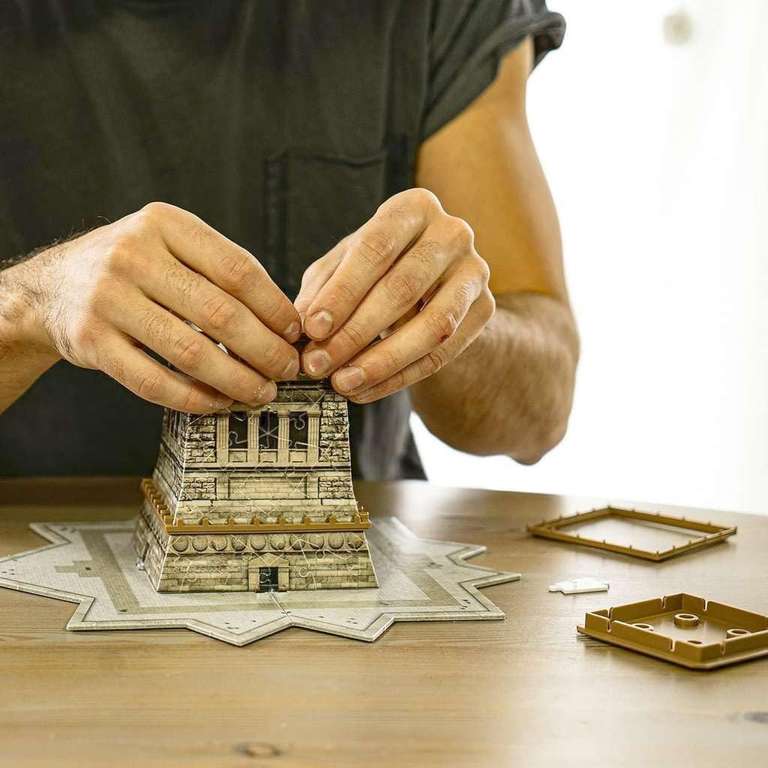 Puzzle 3D Building Ravensburger Statue de la Liberté illuminée - 108 pièces numérotées à assembler sans colle
