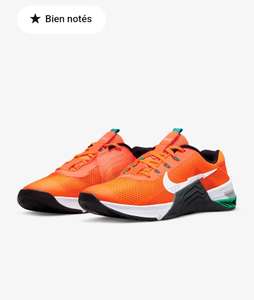 Chaussures training et fitness Nike Metcon 7 - Orange (plusieurs tailles)