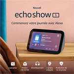 [Prime] Sélection d'appareils Echo Show - Ex : Echo Show 5 (3e génération), coloris au choix
