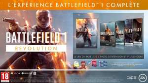 Battlefield 1 Révolution sur PS4/PS4 Pro/PS5 - Jeu de base + Extensions (Dématérialisé)