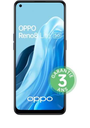 Smartphone 6.43" Oppo Reno8 Lite 5G - 8 Go de RAM, 128 Go