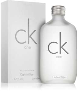 Eau de Toilette mixte Calvin Klein CK One - 200 ml
