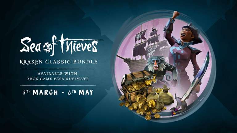 [Game Pass Ultimate] Pack Kraken Classic offert pour Sea of Thieves sur PC & Xbox (Dématérialisé)