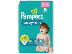 Couches Pampers Baby Dry - T3 (52p) / T4 (45p) / T5 (39p)