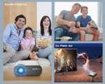 Vidéo projecteur WiMiUS K5 - WiFi Bluetooth, 9500 Lumens, 1080p (vendeur tiers)