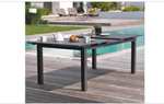 Table en aluminium Miami - gris anthracite 180x240x100 cm - Limoges (87)