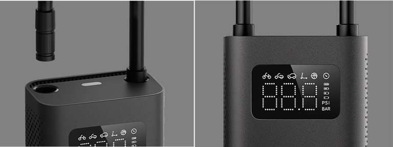 Pompe électrique portable Xiaomi Mini Portable Air Pump 2 (Via coupon)