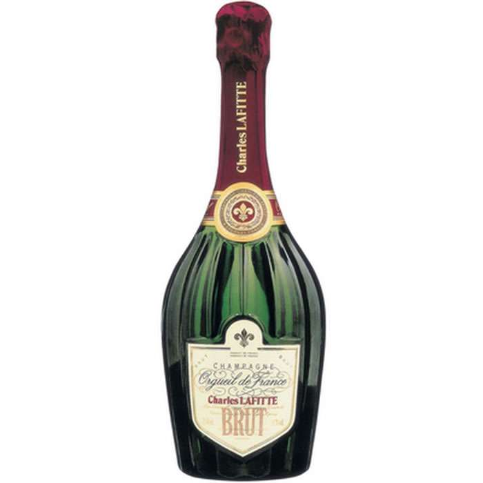 Bouteille de Champagne brut Orgueil de France Charles Lafitte