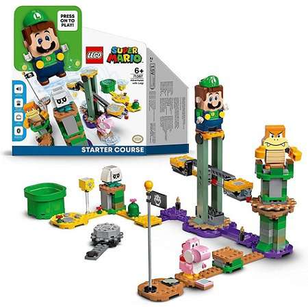 Jeu de construction Lego Super Mario - pack de démarrage Les Aventures De Luigi 71387 (via 18,68€ sur la carte de fidélité)