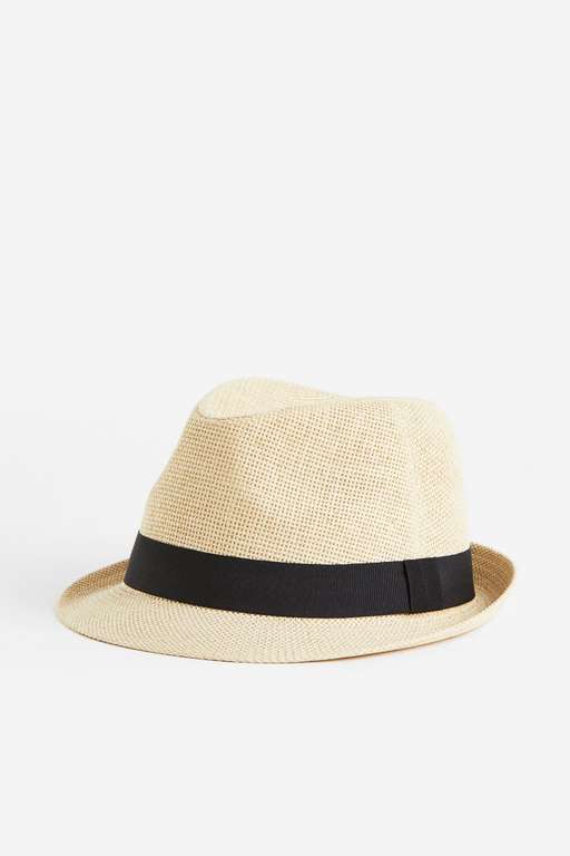 Chapeau de paille style Panama - Taille S