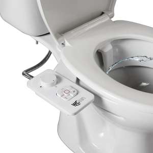 Kit bidet WC japonais non-électrique à fixer entre l'abattant et la cuvette WClean Slim