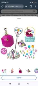 Coffret Bijoux Magiques de Princesse - Jewel Secrets - Transforme des pierres en joyaux (100% remboursé pour les CDAV via Cagnotte)