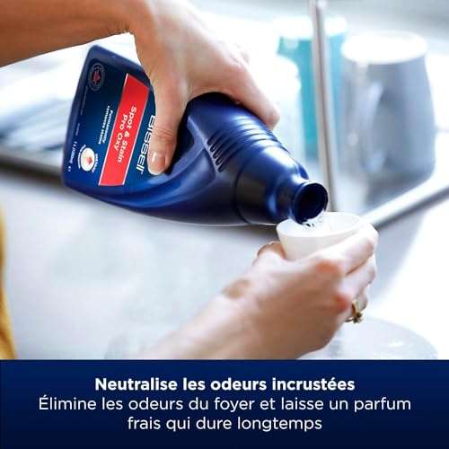 Solution Nettoyante Bissell Spot & Stain Pro Oxy avec StainProtect - 1 Litre