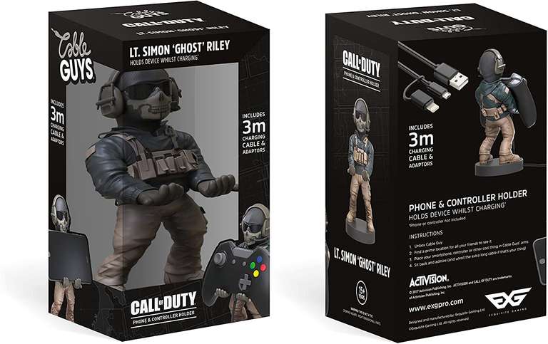 Support pour manette Call Of Duty Lt. Simon Ghost Riley