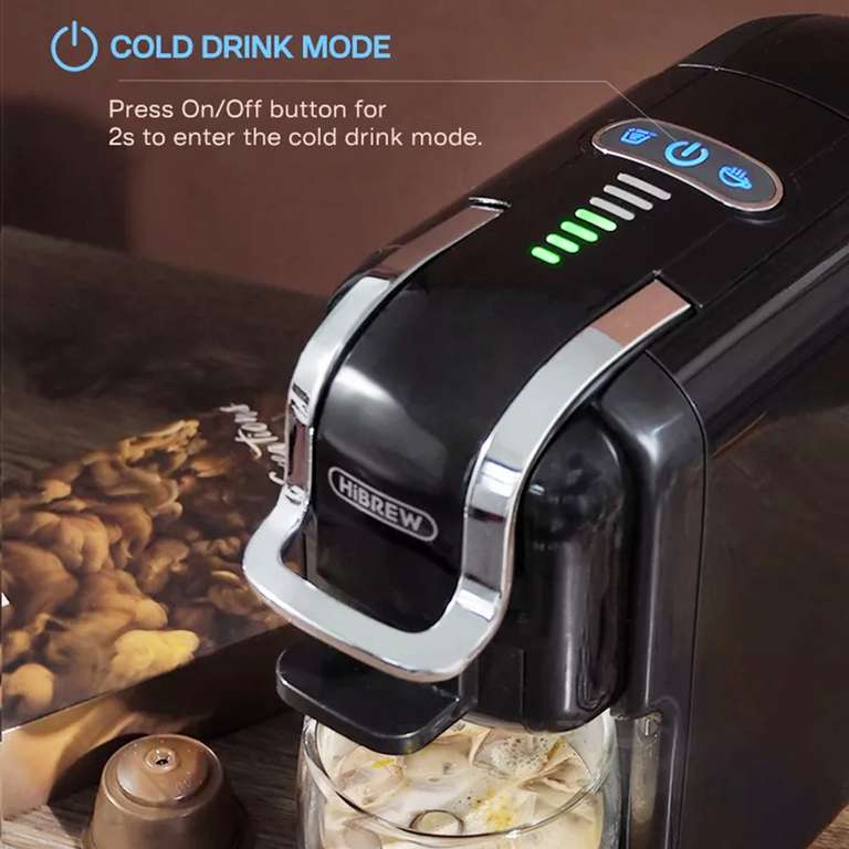 19 bar Multi-Capsule compatible avec l'italien Machine à café