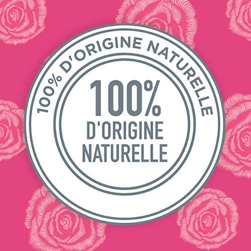 Déodorant Stick d'Origine Naturelle Schmidt's Rose et Vanille - Efficacité 24h, Certifié Vegan, 75g