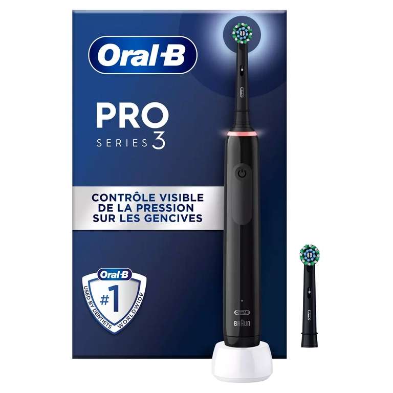 Brosse à dent électrique Oral-b Pro 3 – Différentes variétés (via 41,99€ sur la carte fidélité et ODR 20€)