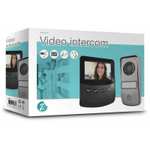 Interphone vidéo Avidsen 642278 - Ecran LCD couleur 4.3", Câblage 2 fils, Fonction portier