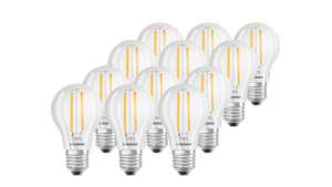 lot de 12 Ampoule LED Ledvance Smart+ Filament WiFi Classic A 60 | 6 W | E27 | dimmable