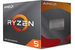 Processeur AMD Ryzen 5 4500 Wraith Stealth - Socket AM4/6 Cœurs, 12 Threads/Frequence Min 3,6GHZ, Frequence Boost 4,1GHz/11MB/65W