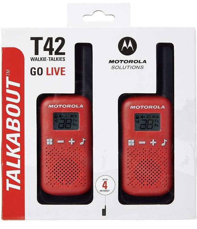 2 Walkie talkie Motorola T42