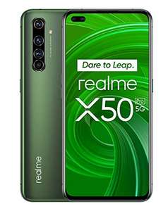Smartphone 6.44" Realme X50 Pro 5G - 8 Go de RAM + 128 Go, Vert Mousse