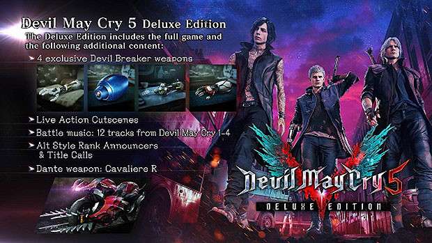 Devil May Cry 5 Deluxe + DLC Vergil sur PC (Dématérialisé - Steam)