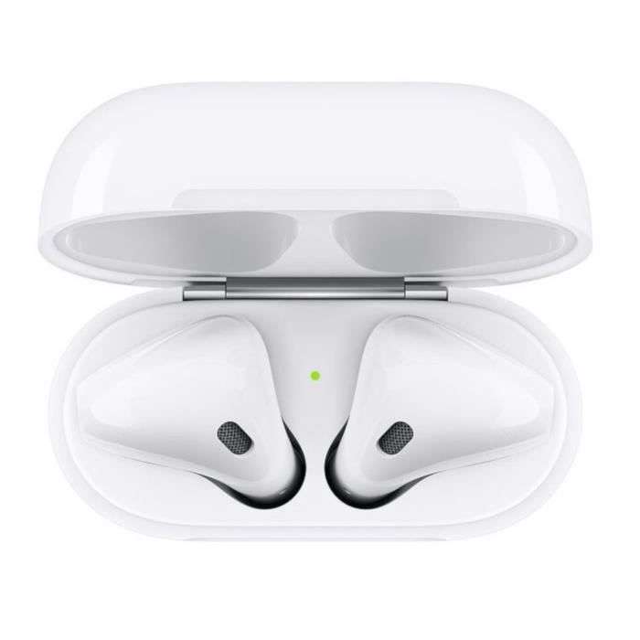 [CDAV] Écouteurs sans-fil Apple AirPods 2 avec Boîtier de charge filaire