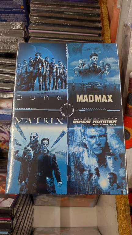 Coffret 4 Films DVD : Dune, Matrix, Mad Max, Blade Runner - Beaurains (62)