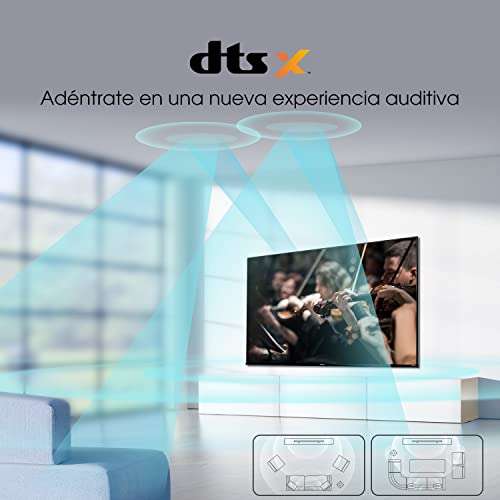 TV 50" Hisense 50A63H 2022 - 4K UHD, Smart TV, Dolby Vision HDR, DTS Virtual X