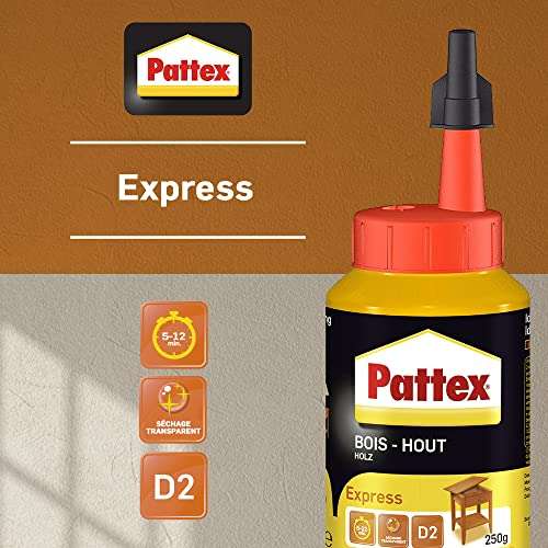 Colle Bois Express Pattex - 750g