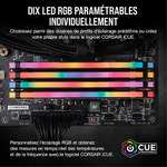 Kit Mémoire RAM Corsair Vengeance RGB Pro - 32Go (2 x 16Go), DDR4, 3200MHz, C16